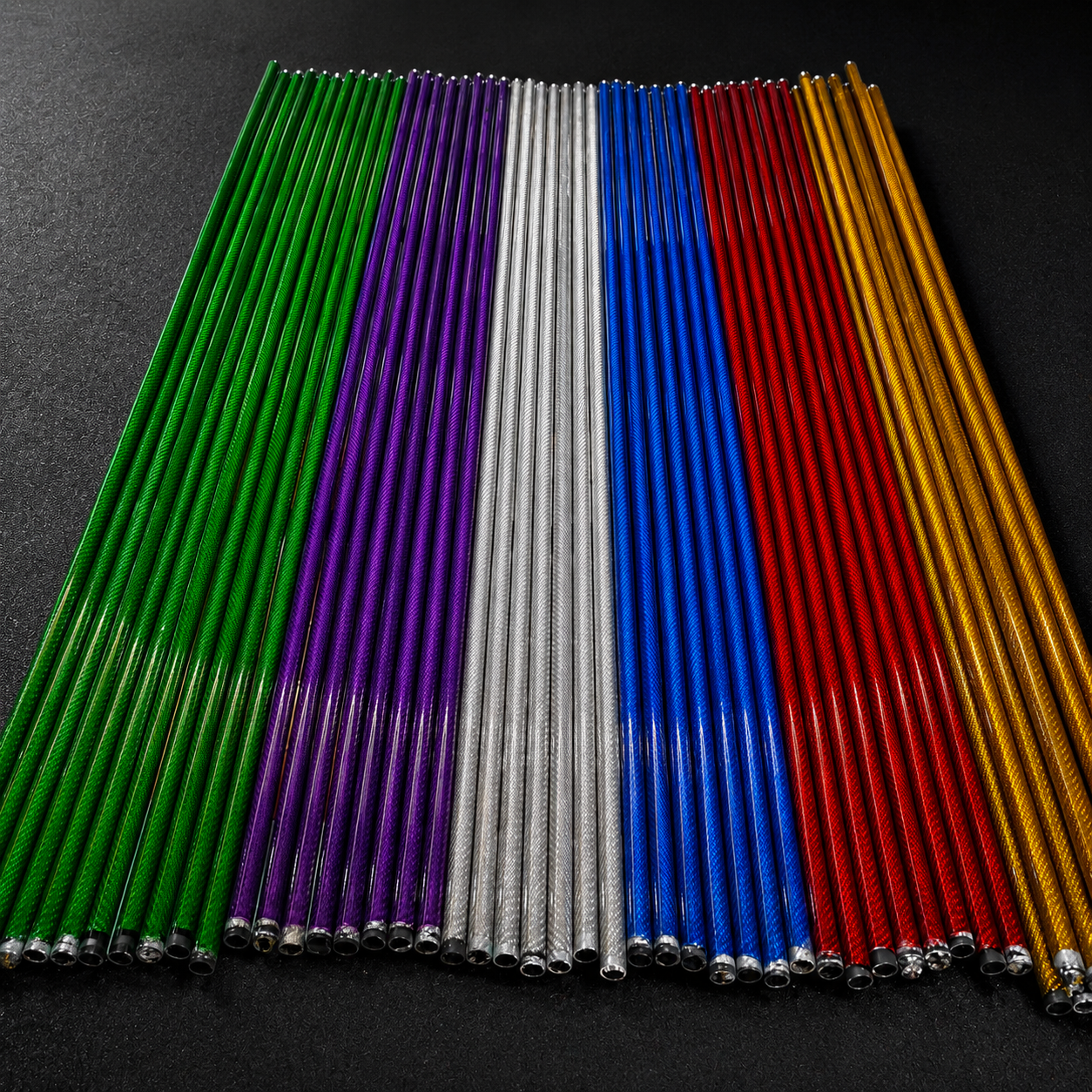 3K Colored Carbon Fiber Roll-Wrapped Tube