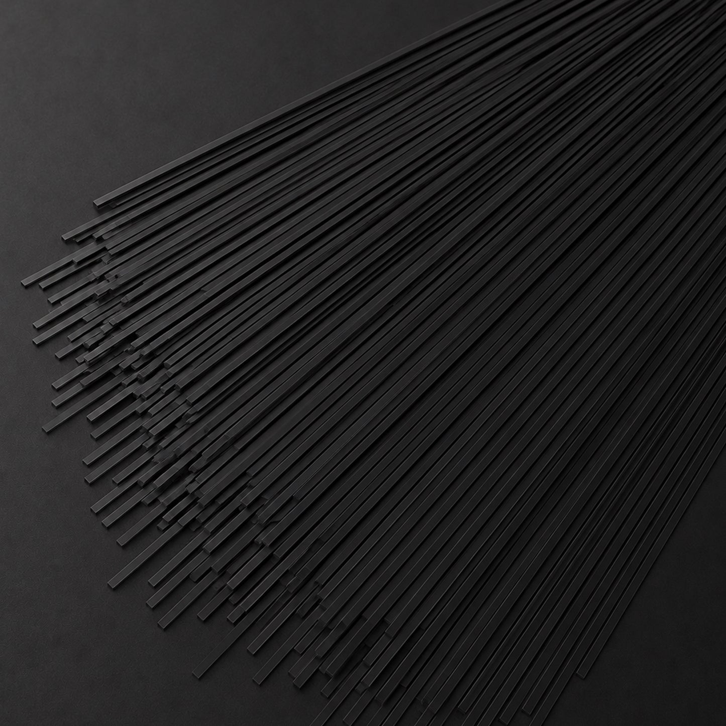 100% Carbon Fiber Flat Strip – Multiple Sizes Available, 500mm Length for Drone & UAV Applications