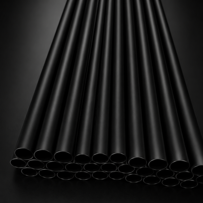 100% Carbon Fiber Tube – Multiple Sizes Available, 500mm Length for Drone & UAV Applications