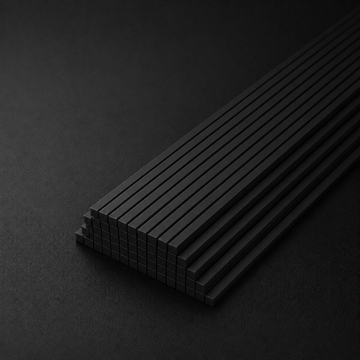 100% Carbon Fiber Square Rod – Multiple Sizes Available, 500mm Length for Drone & UAV Applications