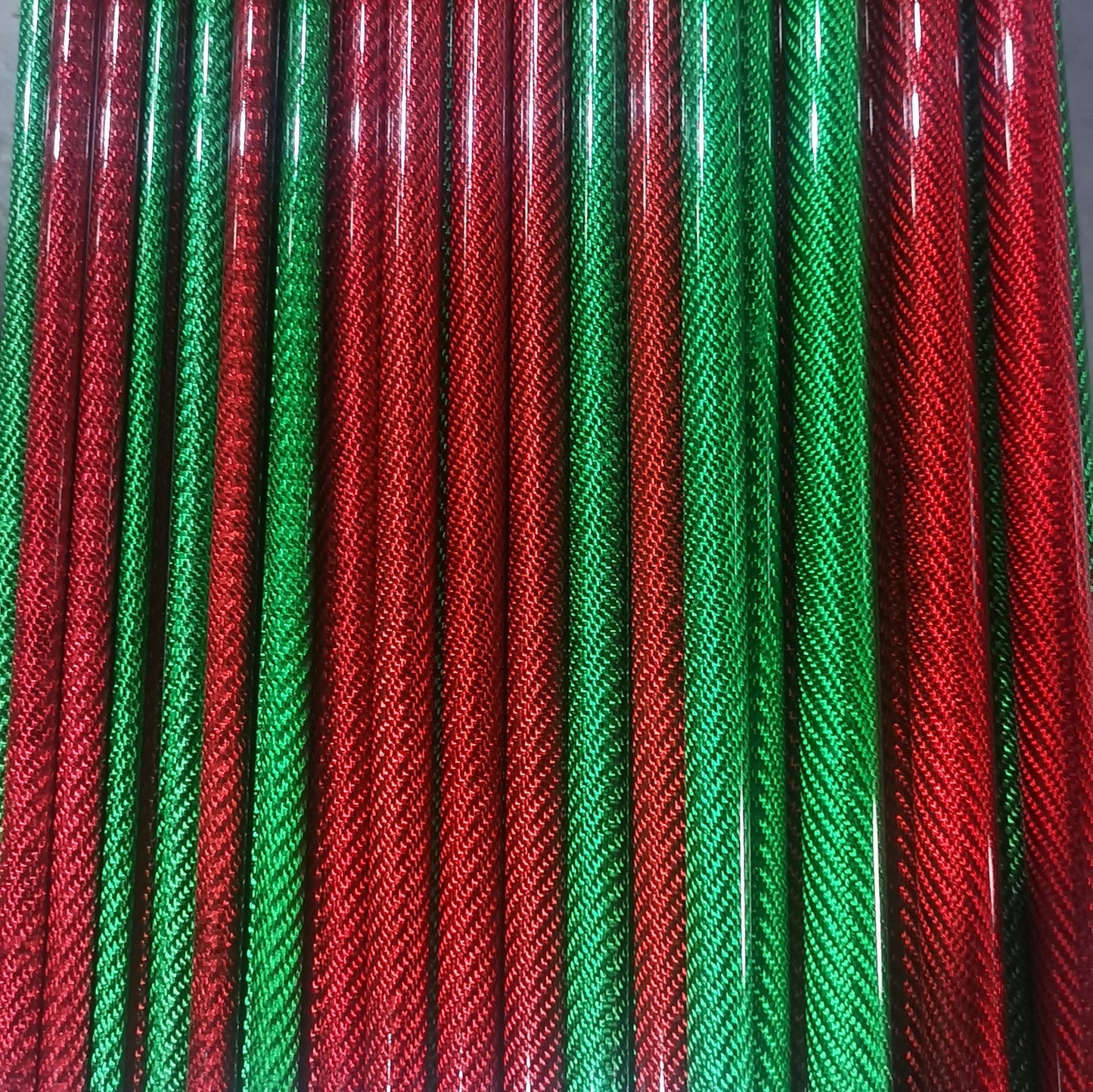 3K 100% Colored Carbon Fiber Tube – Glossy Finish, 500mm Length for Drone & UAV Applications