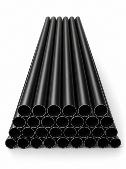 100% Carbon Fiber Tube – Multiple Sizes Available, 500mm Length for Drone & UAV Applications
