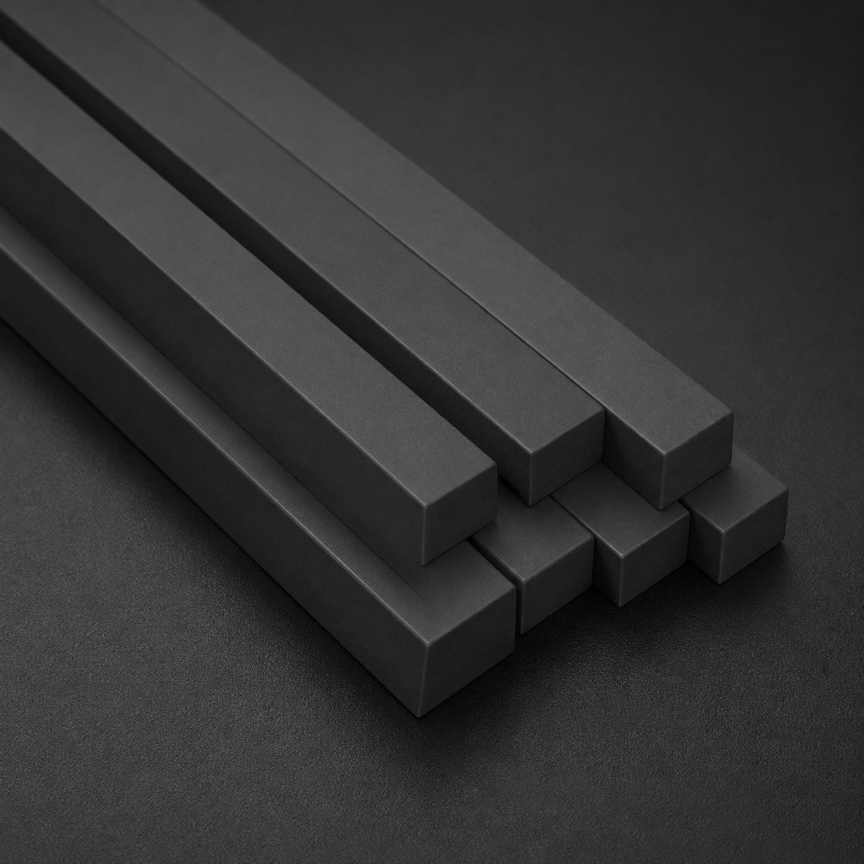 100% Carbon Fiber Square Rod – Multiple Sizes Available, 500mm Length for Drone & UAV Applications
