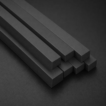 100% Carbon Fiber Square Rod – Multiple Sizes Available, 500mm Length for Drone & UAV Applications